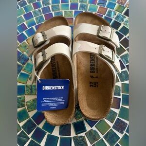 Birkenstock Arizona Women’s Two-Strap Sandal  In Desert Camo.